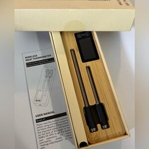 Wireless Meat Thermometer with Dual Probes